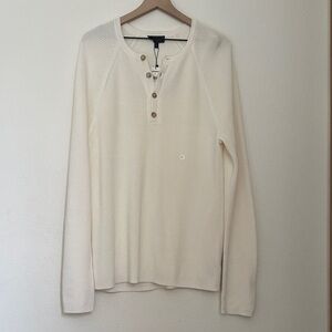 Express Ivory Knit Sweater
